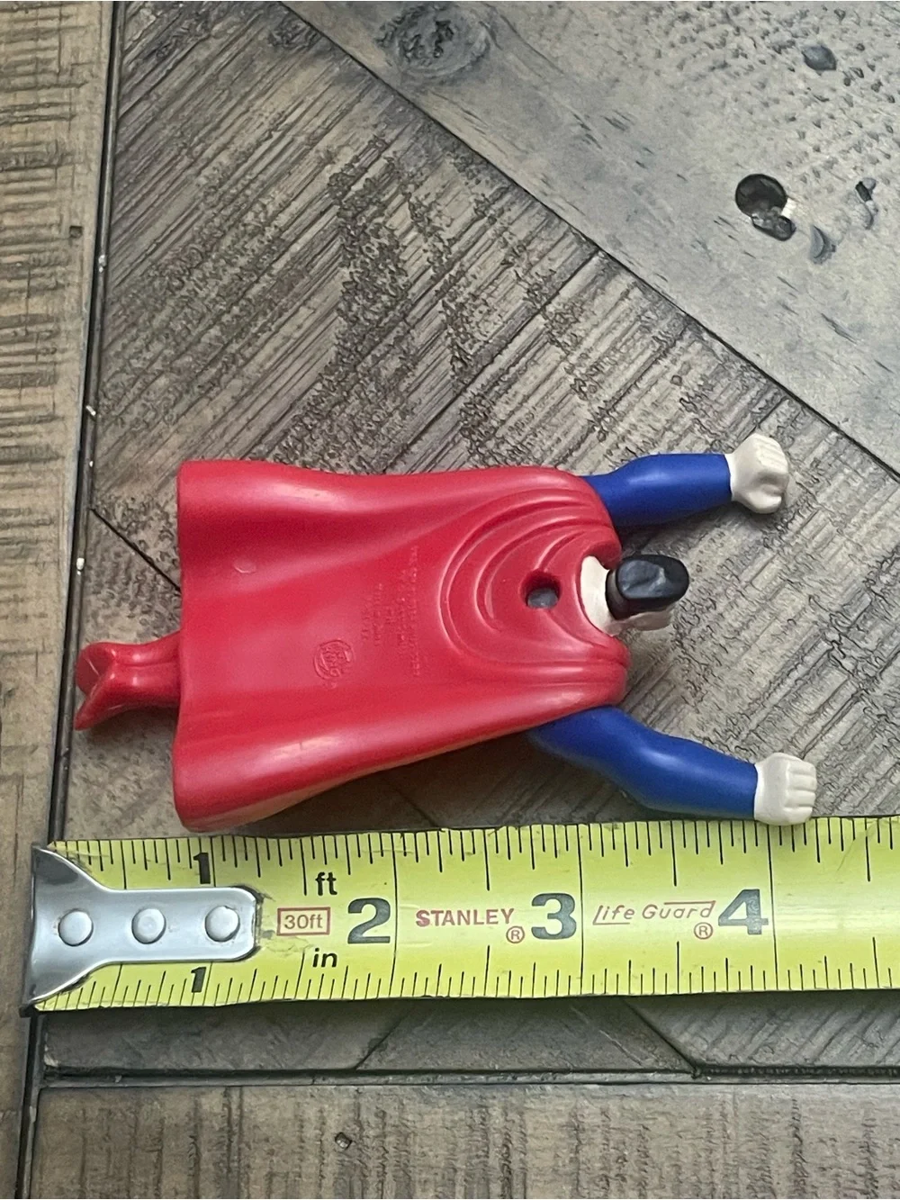 vintage 2003 Superman action figure from the Burger King Kids Meal